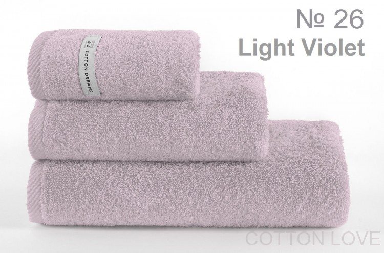 Полотенца Cotton Dreams махровое Light Violet